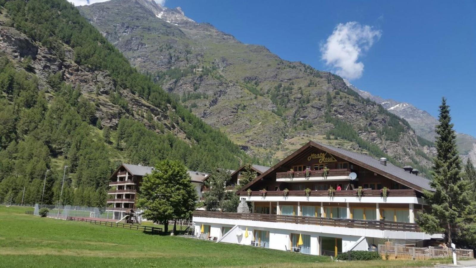 Monte Rosa Taesch, Apartments Mit Wellness Bereich Kültér fotó