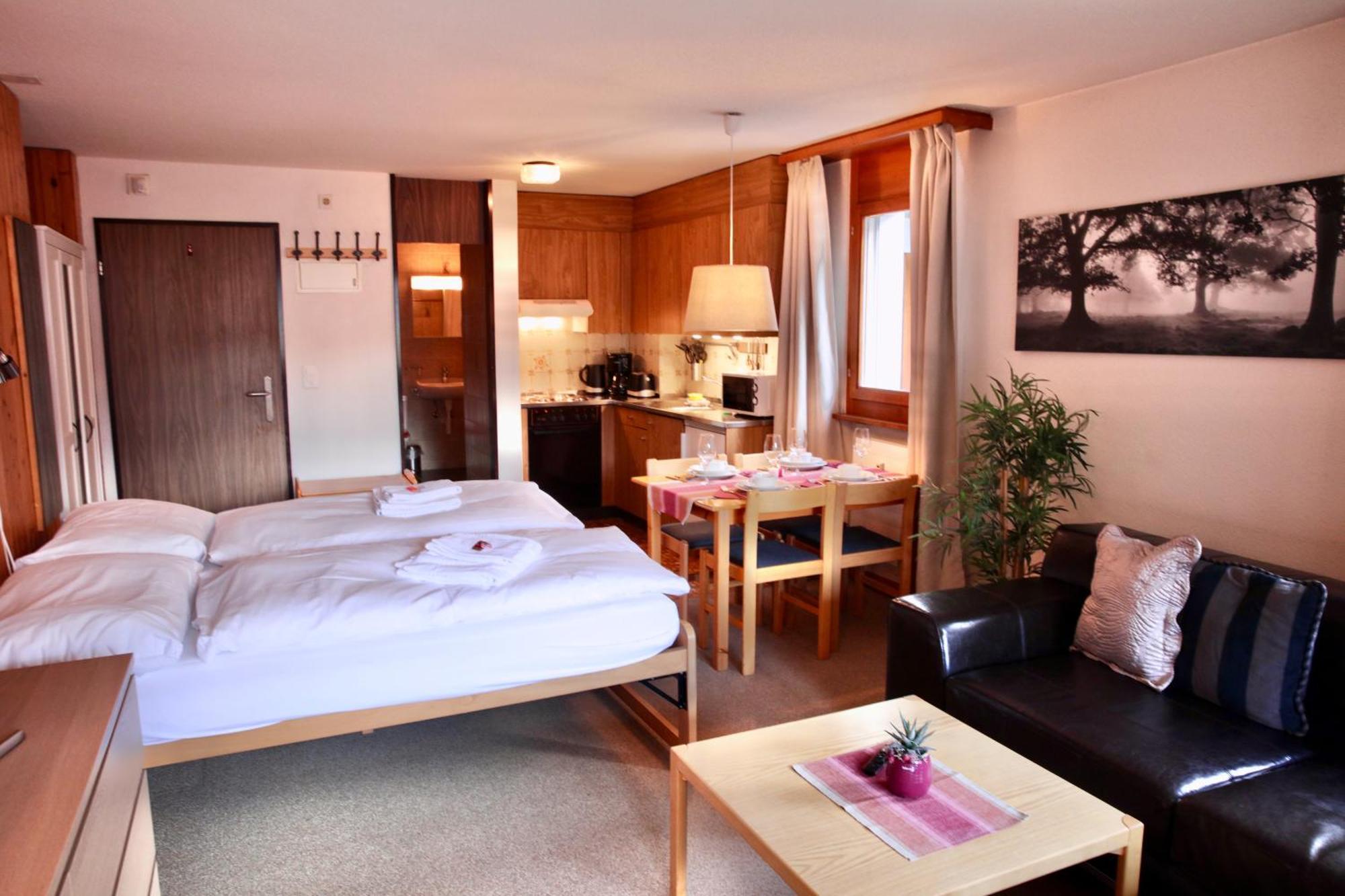 Monte Rosa Taesch, Apartments Mit Wellness Bereich Kültér fotó